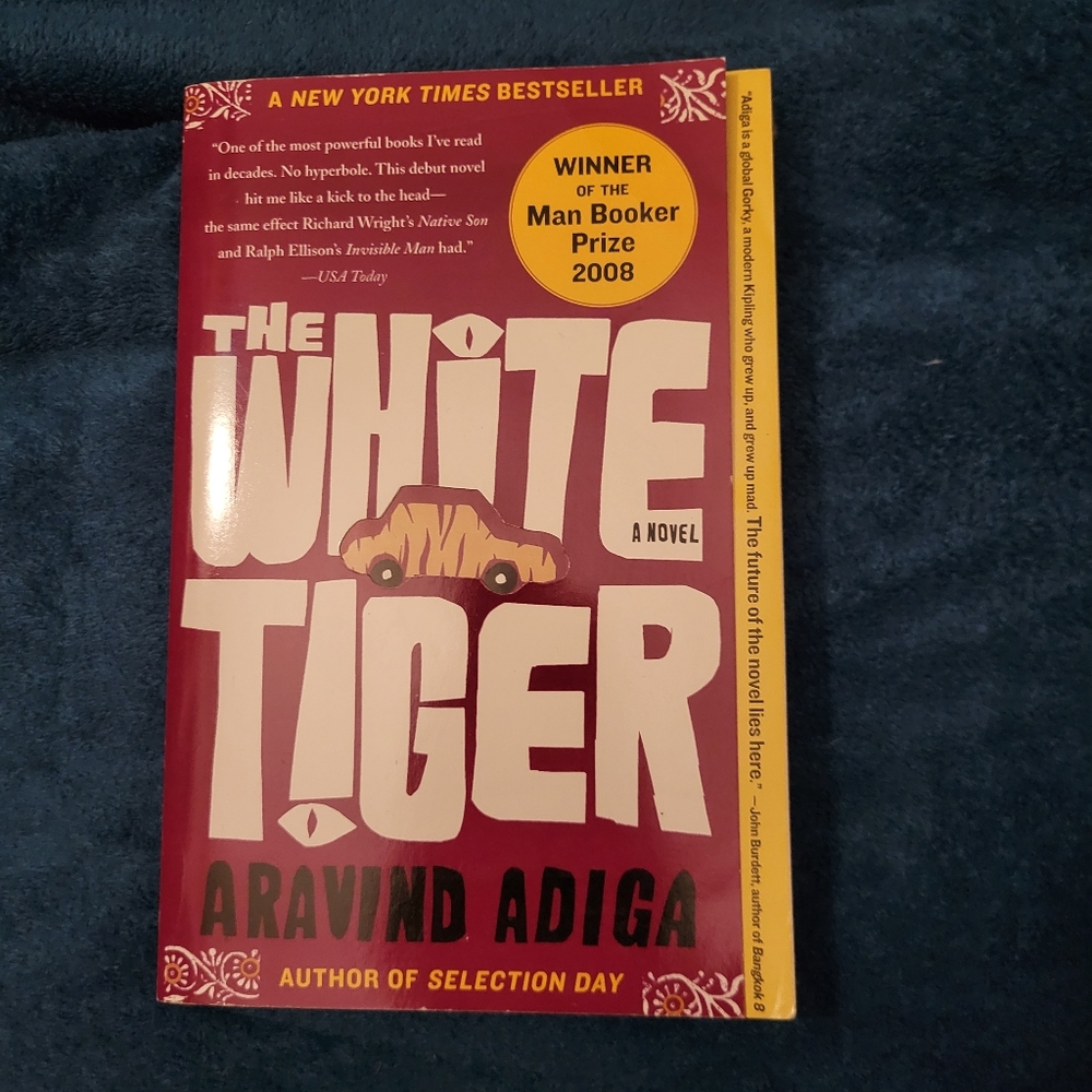 White Tiger Book By Aravind Adiga